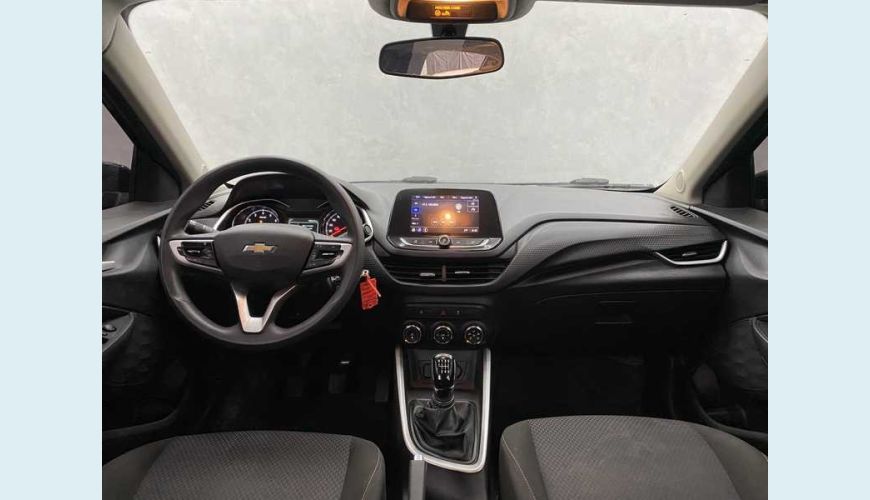 CHEVROLET ONIX LT 1.0 FLEX MANUAL 4P - PRETO - 2020 Foto 7 (Grande)