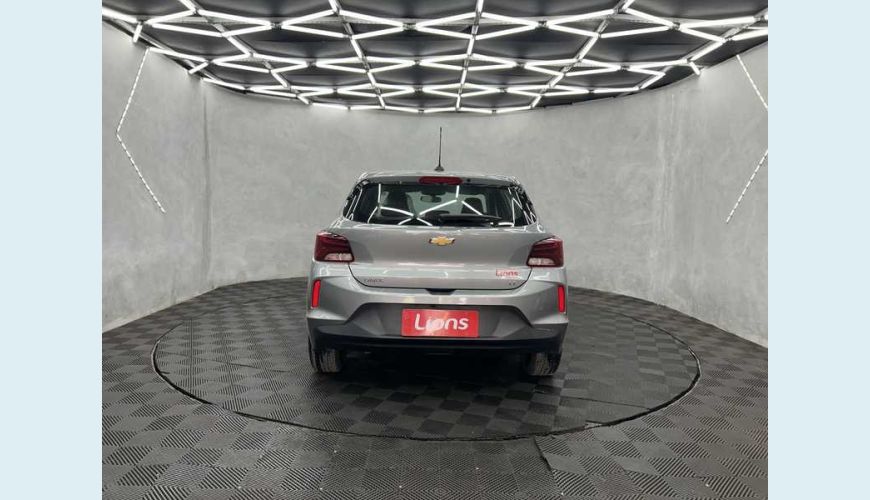 CHEVROLET ONIX LT 1.0 TURBO FLEX MANUAL 4P - PRATA - 2024 Foto 7 (Grande)