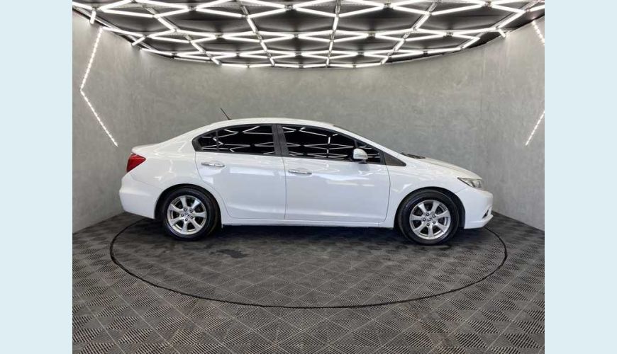 HONDA CIVIC EXR 2.0 I-VTEC FLEX AUT. 4P - BRANCO - 2014 Foto 7 (Grande)