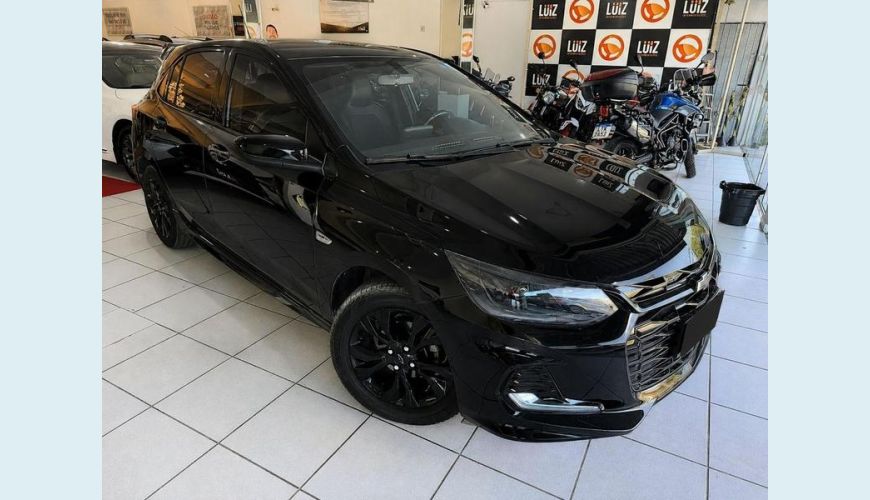 CHEVROLET ONIX HATCH RS 1.0 TURBO FLEX MANUAL 4P - PRETO - 2023 Foto 7 (Grande)