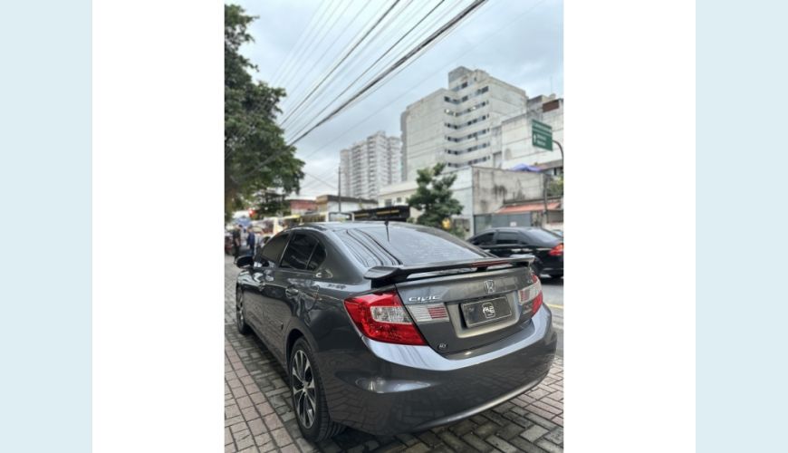 HONDA CIVIC FLEX AUT. 4P - CINZA - 2016 Foto 7 (Grande)