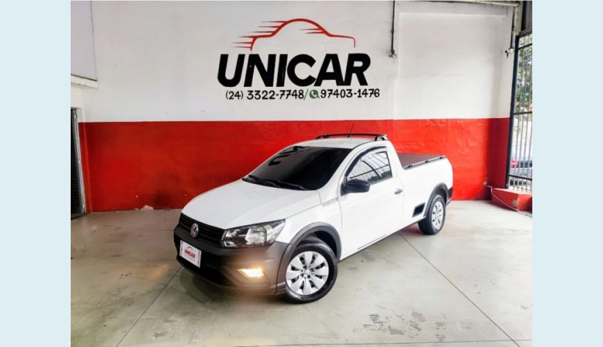 VOLKSWAGEN SAVEIRO FLEX MANUAL 2P - BRANCO - 2017 Foto 7 (Grande)