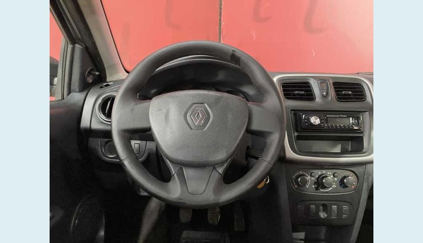 RENAULT LOGAN AUTHENTIQUE 1.0 12V FLEX MANUAL 4P - PRATA - 2018 Foto 7 (Grande)