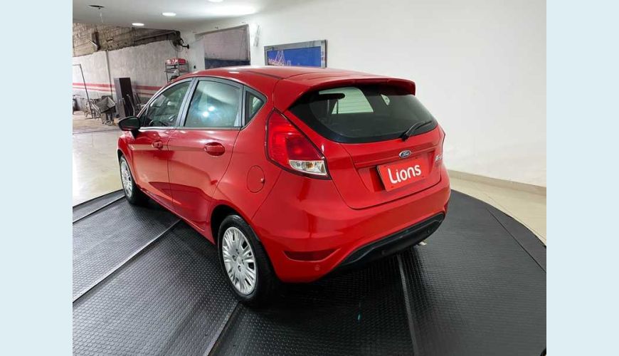 FORD FIESTA SE 1.6 16V FLEX MANUAL 4P - VERMELHO - 2018 Foto 7 (Grande)