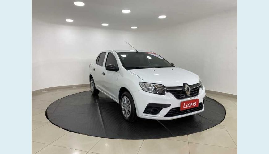 RENAULT LOGAN ZEN 1.0 12V SCE (FLEX) - BRANCO - 2020 Foto 7 (Grande)