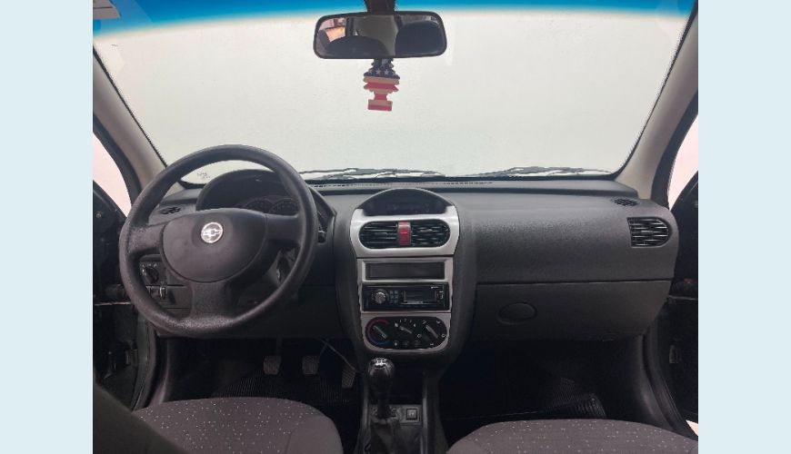 CHEVROLET CHEVROLET CORSA PREMIUM 1.4 8V FLEX MANUAL 4P - CINZA - 2009 Foto 7 (Grande)