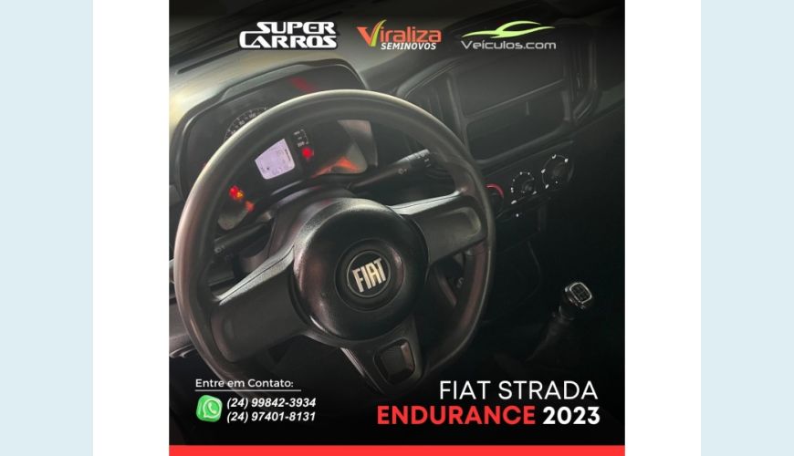 FIAT STRADA FLEX MANUAL 2P - BRANCO - 2023 Foto 7 (Grande)
