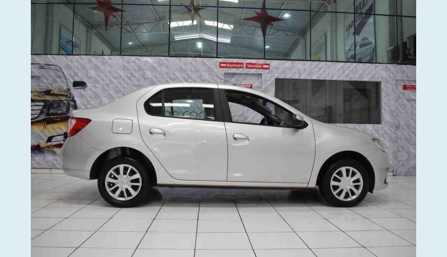 RENAULT LOGAN EXPRESSION 1.6 16V SCE FLEX MANUAL 4P - PRATA - 2018 Foto 7 (Grande)