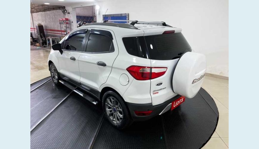 FORD ECOSPORT FREESTYLE 1.6 16V FLEX MANUAL 4P - BRANCO - 2013 Foto 7 (Grande)