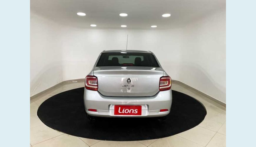 RENAULT LOGAN AUTHENTIQUE 1.0 16V FLEX MANUAL 4P - PRATA - 2014 Foto 7 (Grande)