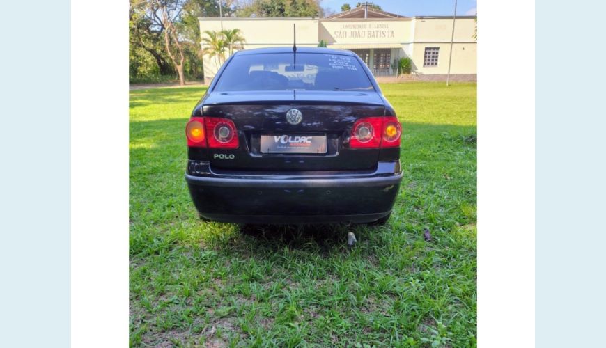 VOLKSWAGEN POLO SEDAN FLEX MANUAL 4P - PRETO - 2009 Foto 7 (Grande)