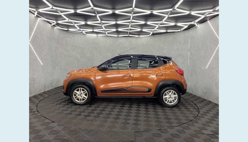 RENAULT RENAULT KWID INTENSE 1.0 12V FLEX MANUAL 4P - LARANJA - 2018 Foto 7 (Grande)
