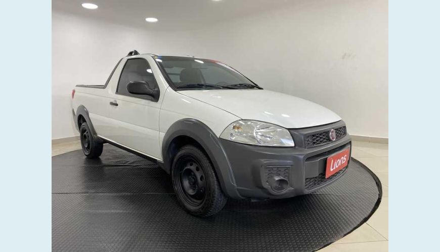 FIAT STRADA HARD WORKING 1.4 FLEX MANUAL 2P - BRANCO - 2018 Foto 7 (Grande)