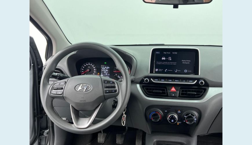 HYUNDAI HB 20S COMFORT 1.0 FLEX MANUAL 4P - CINZA - 2024 Foto 7 (Grande)