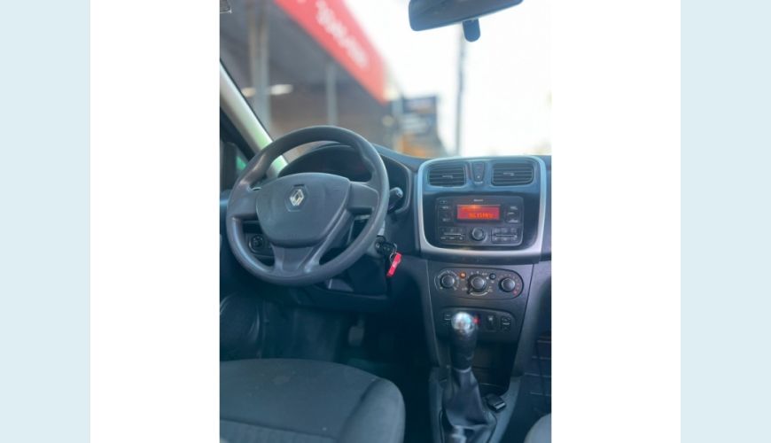 RENAULT SANDERO FLEX MANUAL 5P - CINZA - 2019 Foto 7 (Grande)