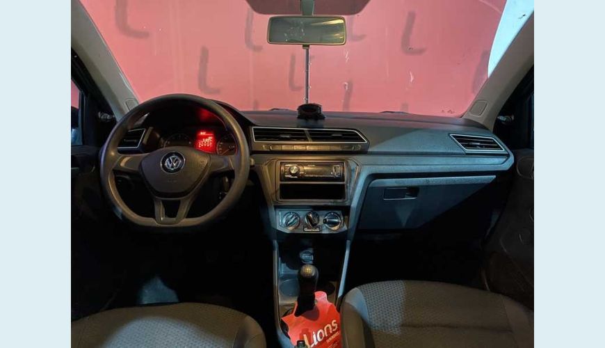 VOLKSWAGEN VOYAGE TRENDLINE 1.6 FLEX MANUAL 4P - PRATA - 2018 Foto 7 (Grande)