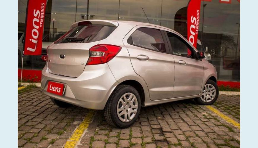 FORD KA SE PLUS 1.0 FLEX MANUAL 4P - PRATA - 2018 Foto 7 (Grande)