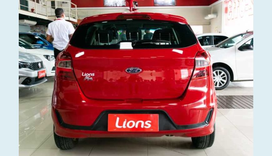 FORD KA SE PLUS 1.0 FLEX MANUAL 4P - VERMELHO - 2019 Foto 7 (Grande)