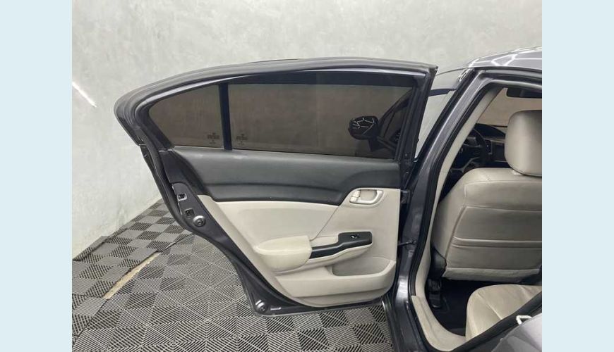 HONDA HONDA CIVIC LXR 2.0 I-VTEC FLEX AUT. 4P - CINZA - 2016 Foto 7 (Grande)