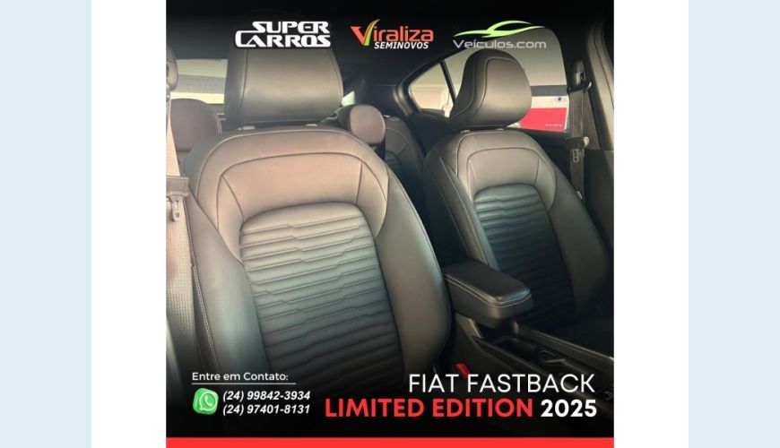 FIAT FASTBACK FLEX AUT. 4P - PRETO - 2025 Foto 7 (Grande)