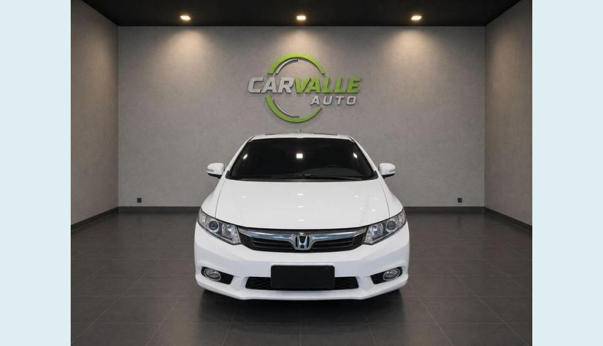 HONDA HONDA CIVIC EXS 1.8 16V FLEX MANUAL 4P - BRANCO - 2012 Foto 7 (Grande)