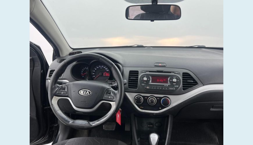 KIA PICANTO EX 1.0 FLEX AUT. 4P - PRETO - 2012 Foto 7 (Grande)