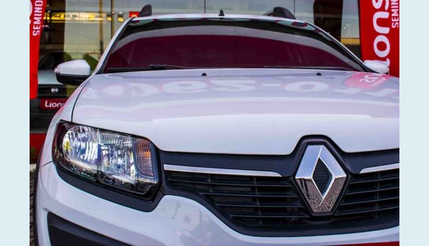RENAULT RENAULT SANDERO STEPWAY 1.6 16V FLEX MANUAL 4P - BRANCO - 2018 Foto 7 (Grande)