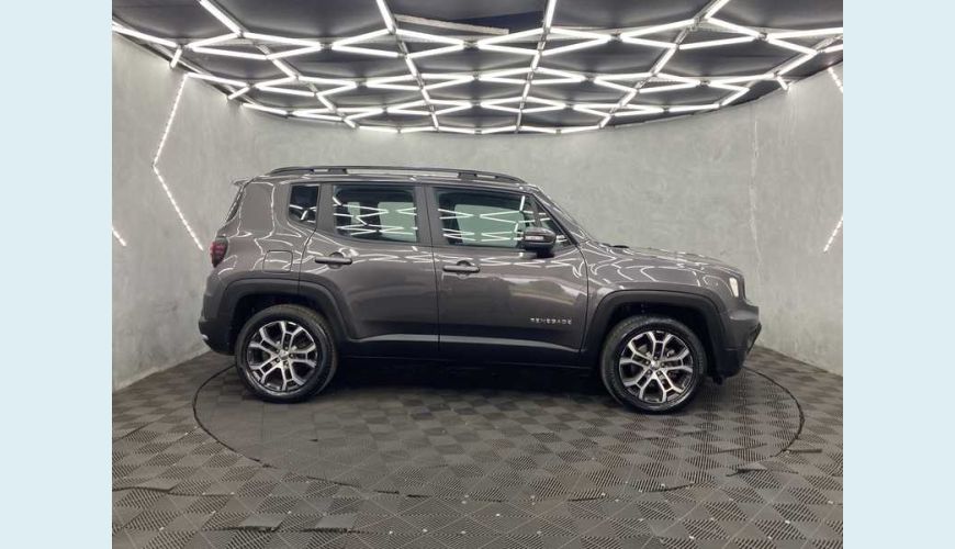 JEEP JEEP RENEGADE LONGITUDE 1.3 TURBO FLEX AUT. 4P - CINZA - 2022 Foto 7 (Grande)