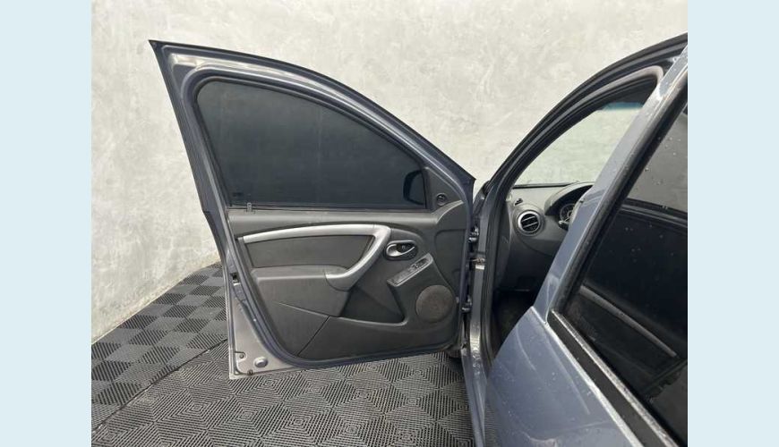 RENAULT SANDERO EXPRESSION 1.6 8V FLEX MANUAL 4P - CINZA - 2014 Foto 7 (Grande)