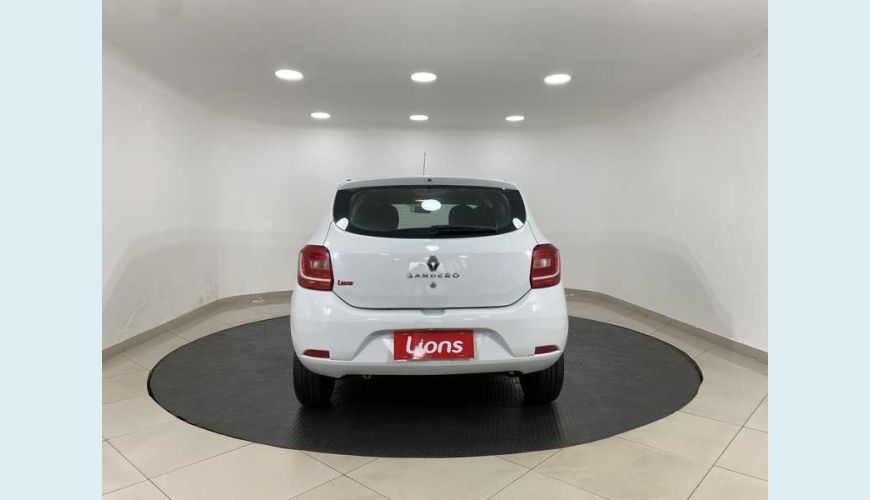 RENAULT SANDERO EXPRESSION 1.0 16V FLEX MANUAL 4P - BRANCO - 2017 Foto 7 (Grande)