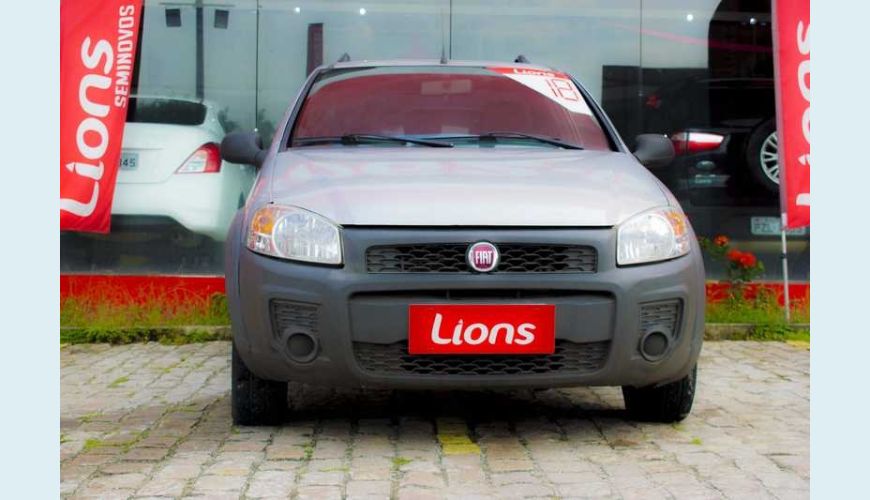 FIAT STRADA HARD WORKING CS 1.4 FLEX MANUAL 2P - PRATA - 2018 Foto 7 (Grande)