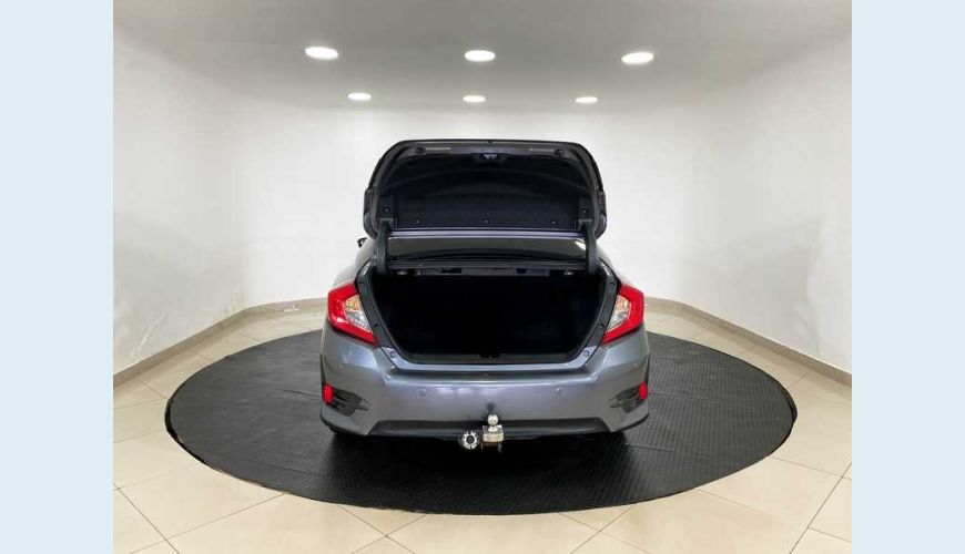 HONDA HONDA CIVIC TOURING 1.5 TURBO AUT. 4P - CINZA - 2019 Foto 7 (Grande)