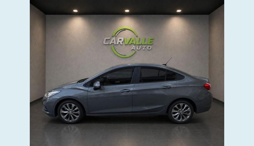 CHEVROLET CRUZE LT 1.4 TURBO FLEX MANUAL 4P - CINZA - 2018 Foto 7 (Grande)