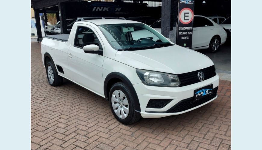 VOLKSWAGEN SAVEIRO FLEX MANUAL 4P - BRANCO - 2018 Foto 7 (Grande)