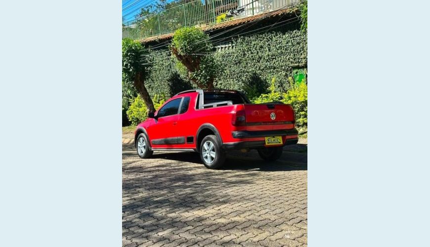 VOLKSWAGEN SAVEIRO CE CROSS 1.6 FLEX MANUAL 2P - VERMELHO - 2011 Foto 7 (Grande)