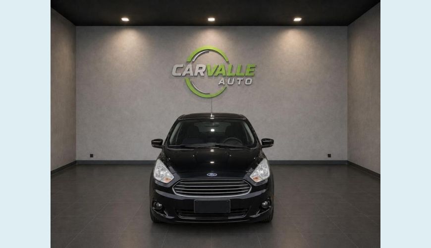 FORD KA+ SEDAN SE PLUS 1.0 FLEX MANUAL 4P - PRETO - 2017 Foto 7 (Grande)