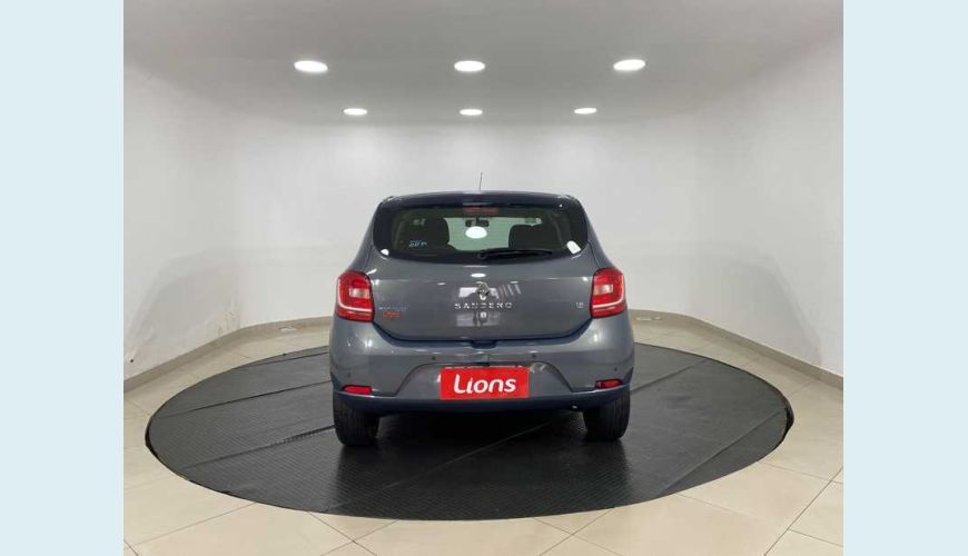 RENAULT RENAULT SANDERO EXPRESSION 1.6 16V FLEX MANUAL 4P - CINZA - 2018 Foto 7 (Grande)