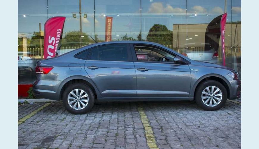 VOLKSWAGEN VIRTUS MSI 1.6 16V FLEX MANUAL 4P - CINZA - 2019 Foto 7 (Grande)