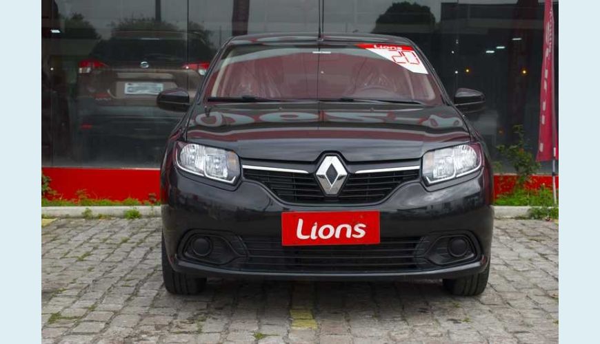 RENAULT LOGAN AUTHENTIQUE 1.0 12V FLEX MANUAL 4P - PRETO - 2020 Foto 7 (Grande)