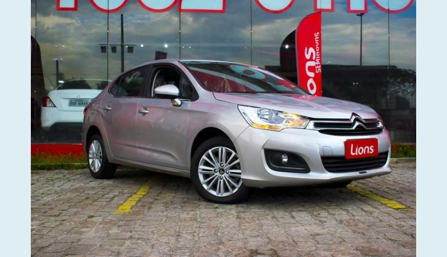 CITROËN C4 LOUNGE ORIGINE 1.6 THP FLEX AUT. 4P - PRATA - 2018 Foto 7 (Grande)