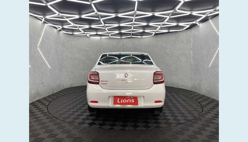 RENAULT LOGAN AUTHENTIQUE 1.0 12V FLEX MANUAL 4P - BRANCO - 2019 Foto 7 (Grande)