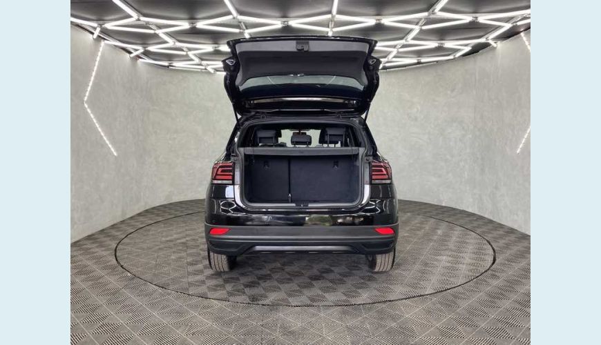 VOLKSWAGEN VOLKSWAGEN T-CROSS 1.0 200 TSI 12V FLEX AUT. 4P - PRETO - 2020 Foto 7 (Grande)