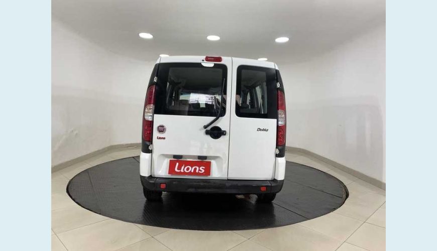 FIAT FIAT DOBLO ESSENCE 1.8 FLEX MANUAL 4P - BRANCO - 2018 Foto 7 (Grande)
