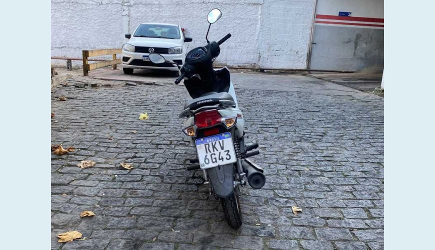 HONDA BIZ 110I CBS FLEX - BRANCO - 2022 Foto 7 (Grande)