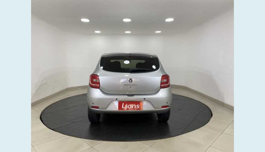 RENAULT SANDERO EXPRESSION 1.6 8V FLEX MANUAL 4P - PRATA - 2016 Foto 7 (Grande)