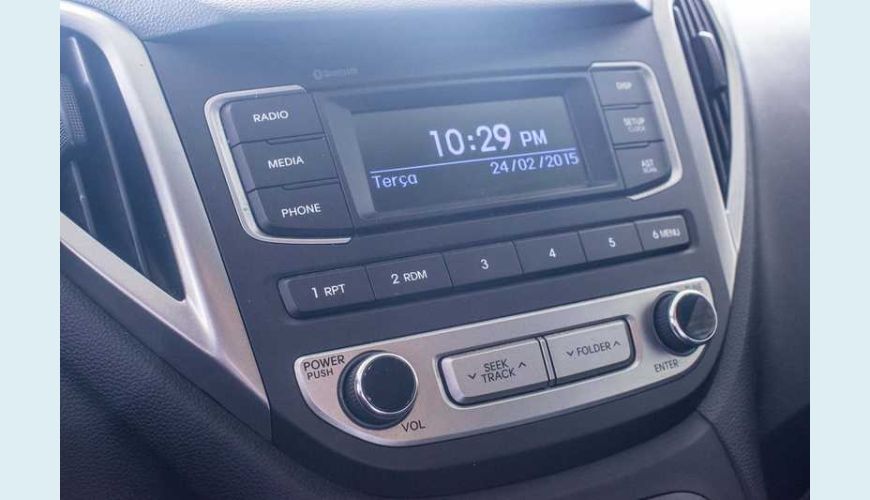 HYUNDAI HB 20 COMFORT PLUS TURBO 1.0 FLEX MANUAL 4P - AZUL - 2017 Foto 7 (Grande)
