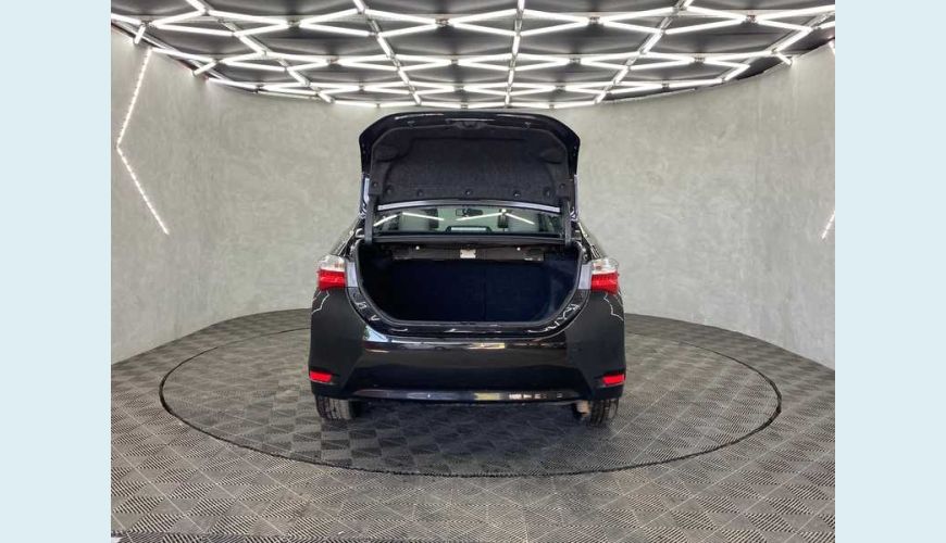 TOYOTA COROLLA GLI UPPER MULTI-DRIVE 1.8 FLEX AUT. 4P - PRETO - 2019 Foto 7 (Grande)