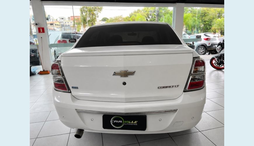 CHEVROLET COBALT LTZ 1.8 8V FLEX MANUAL 4P - BRANCO - 2013 Foto 7 (Grande)