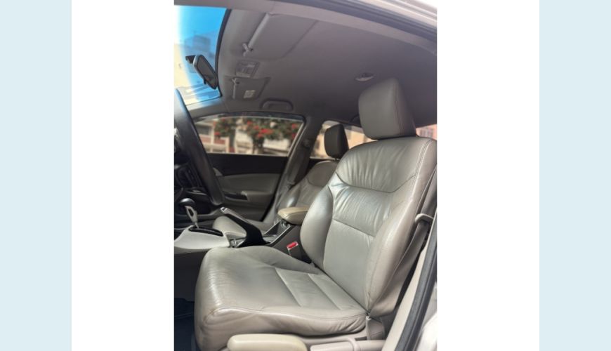 HONDA HONDA CIVIC FLEX AUT. 4P - PRATA - 2014 Foto 7 (Grande)