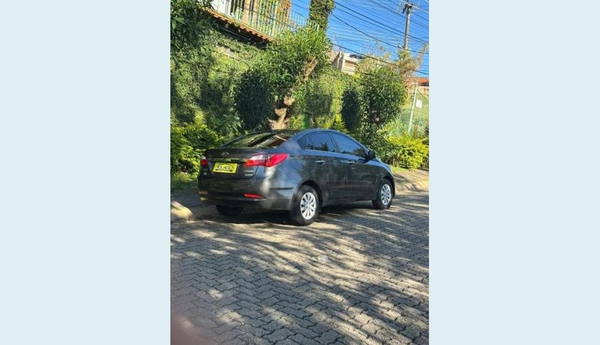 HYUNDAI HYUNDAI HB20S PREMIUM 1.6 16V FLEX AUT. 4P - CINZA - 2014 Foto 7 (Grande)